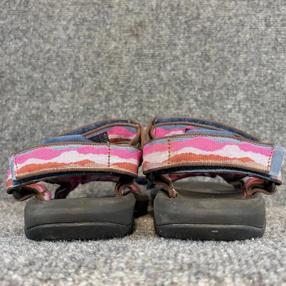 Teva Hurricane XLT2 Kids Sport Sandals Pink Multicolor Hiking Water Shoes Size 4